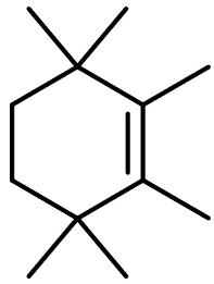 (image for) MC004586 1,2,3,3,6,6-Hexamethyl-1-cyclohexene
